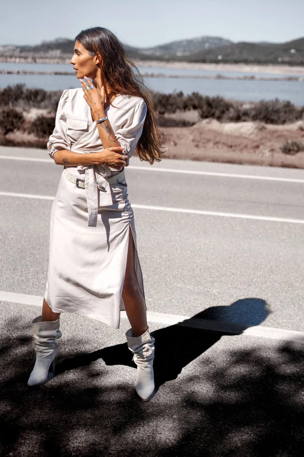 Alyssa skirt Ecru