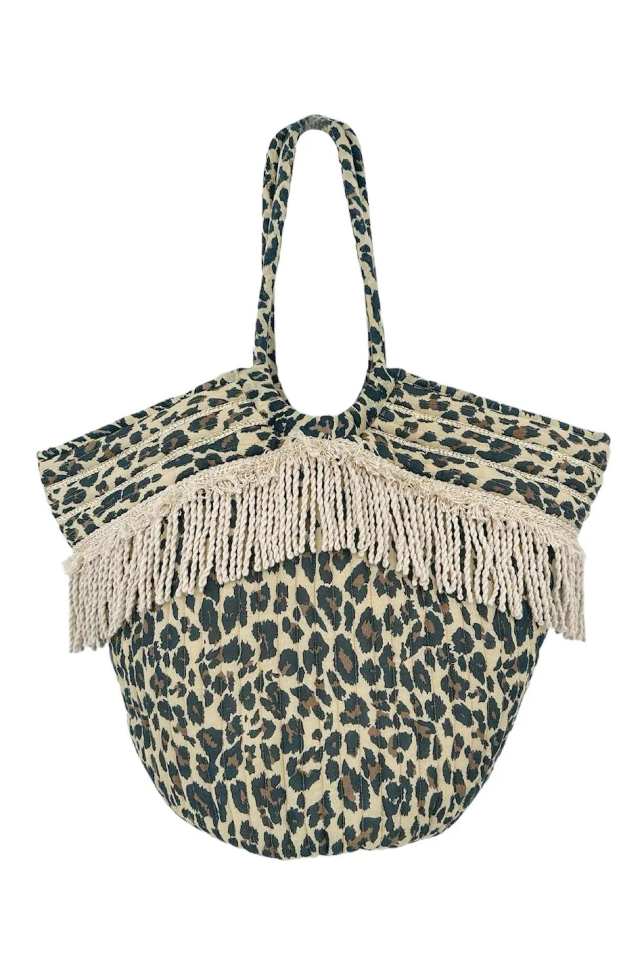 Bag Elvio Leopard Black