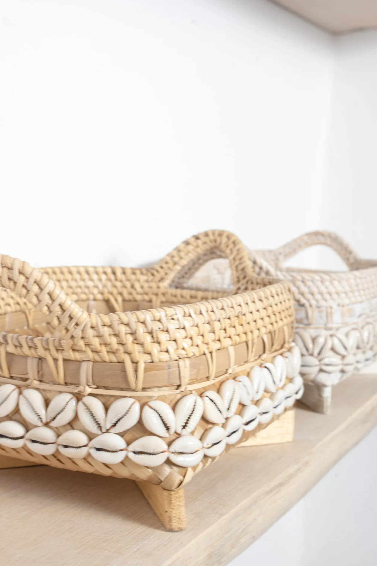 Basket Kerang Off White