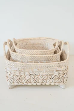 Basket Kerang Off White