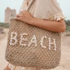 Beach Bag Seashell Off White Beach