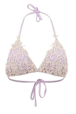 Bikini Top Ibiza Ecru Lila