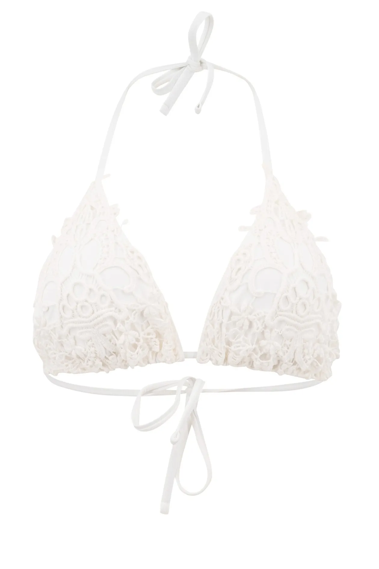 Bikini Top Ibiza White