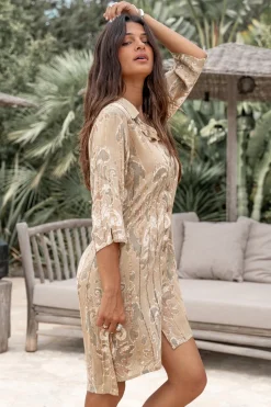 Blouse Aletta Barok Khaki