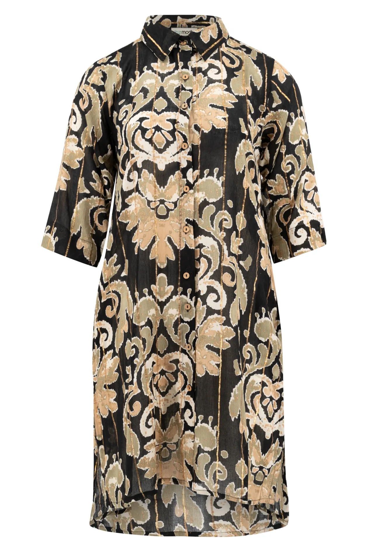 Blouse Aletta Barok Zwart