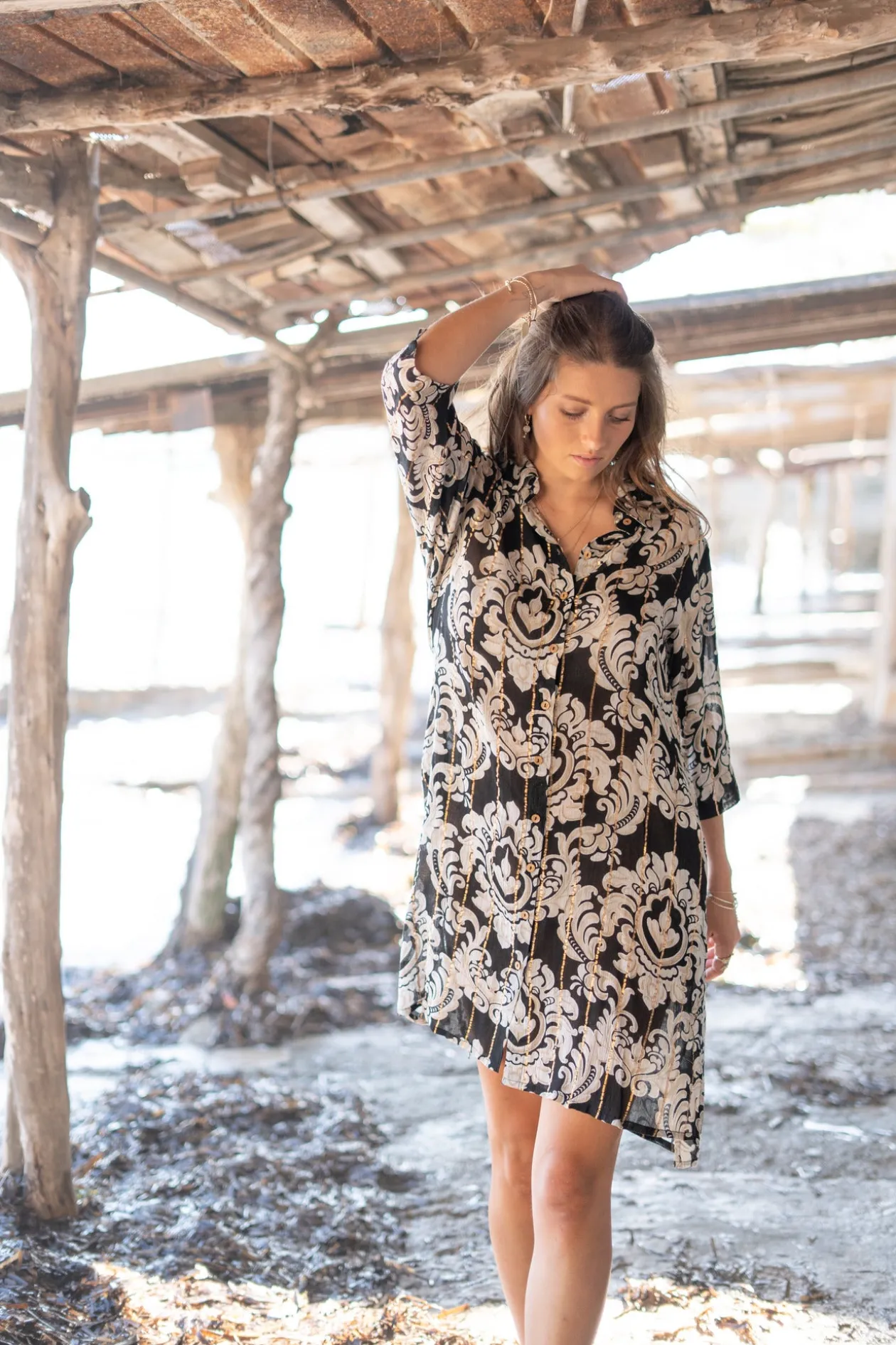 Blouse Aletta Baroque Black