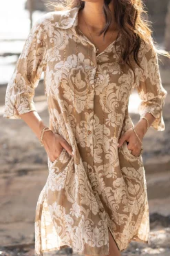 Blouse Aletta Baroque Taupe