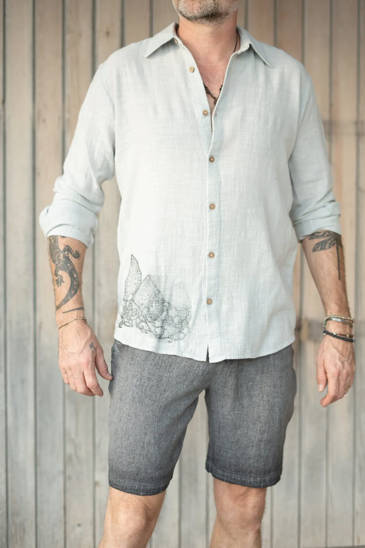 Blouse Andres Ché Light Blue