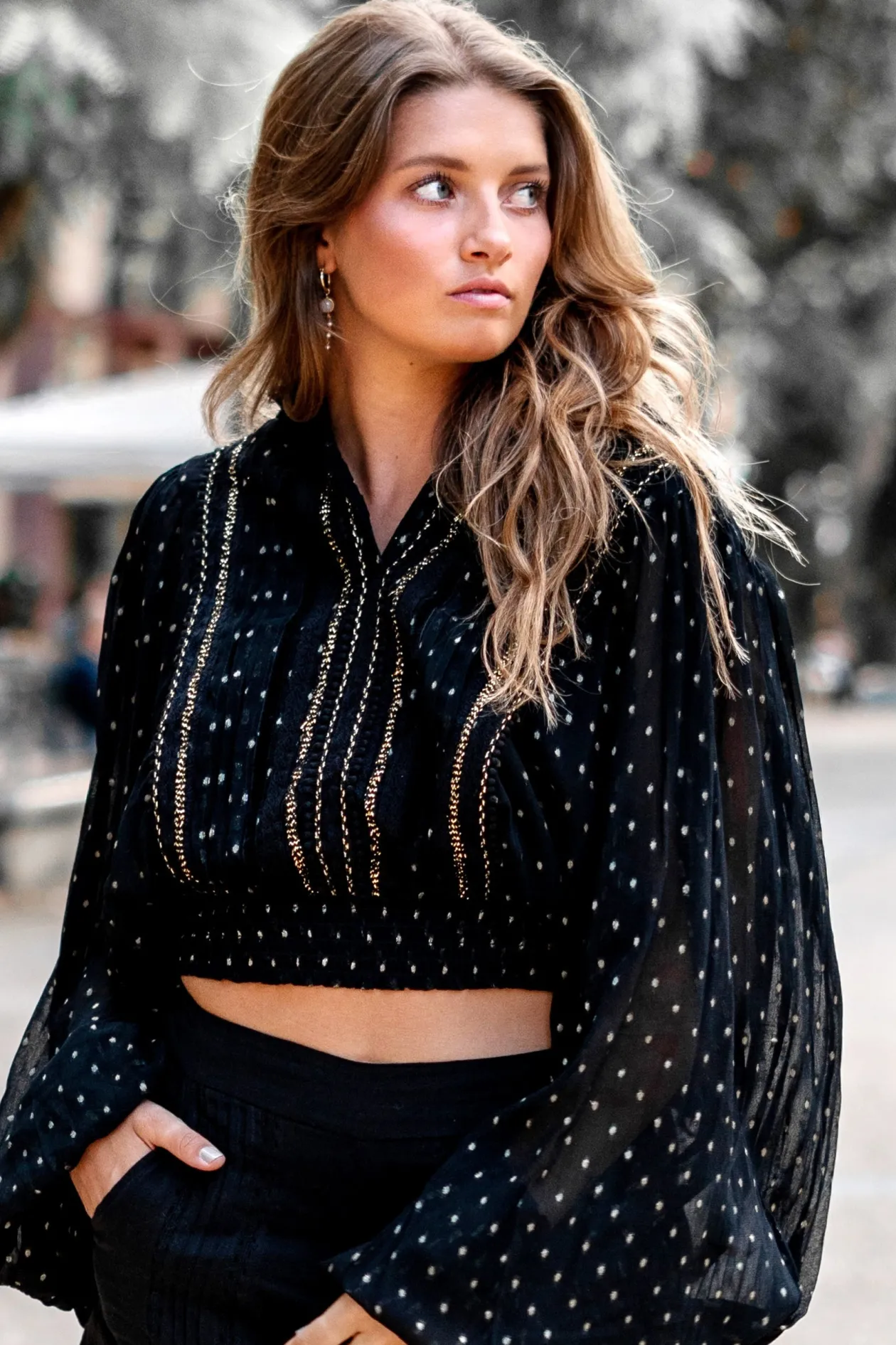 Blouse Bliss Black
