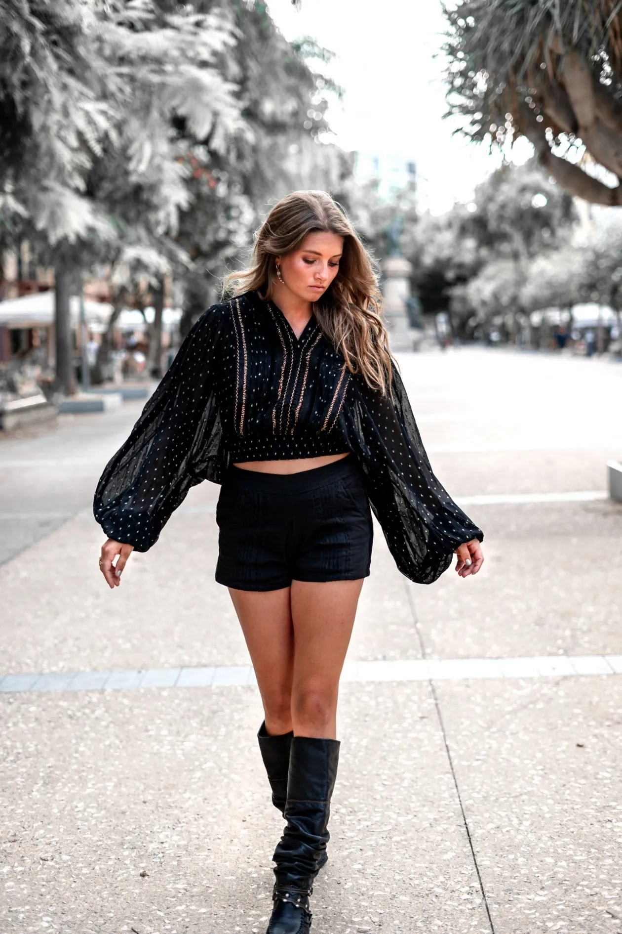 Blouse Bliss Black