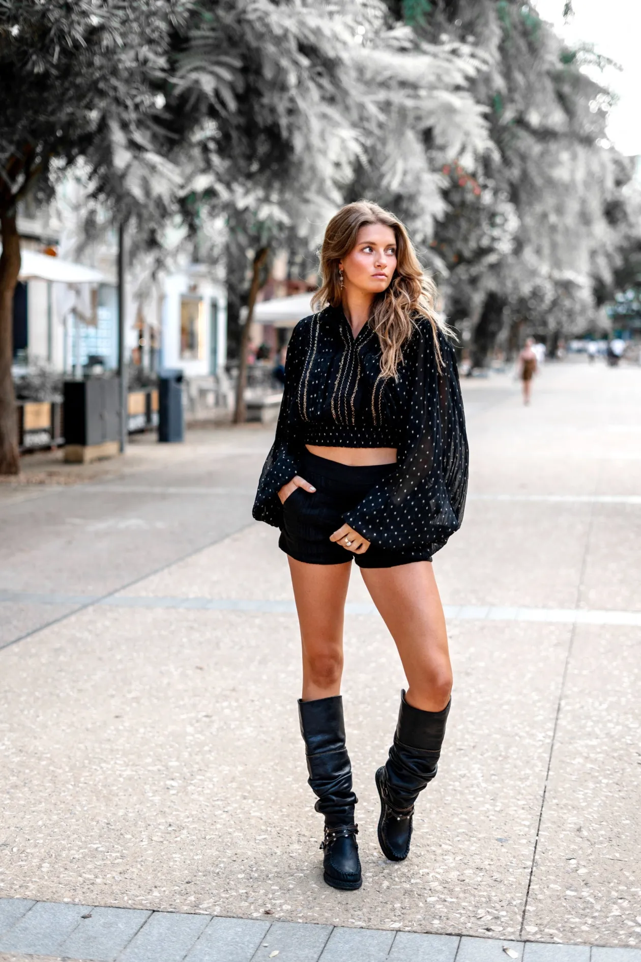 Blouse Bliss Black