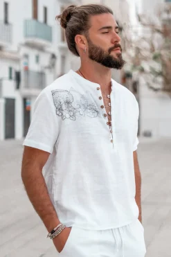 Blouse Cedero Mandala White