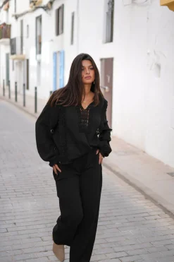 Blouse Encaje Black