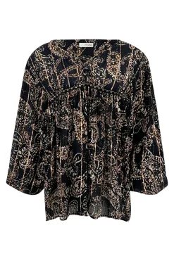 Blouse Kiki Paisley Black
