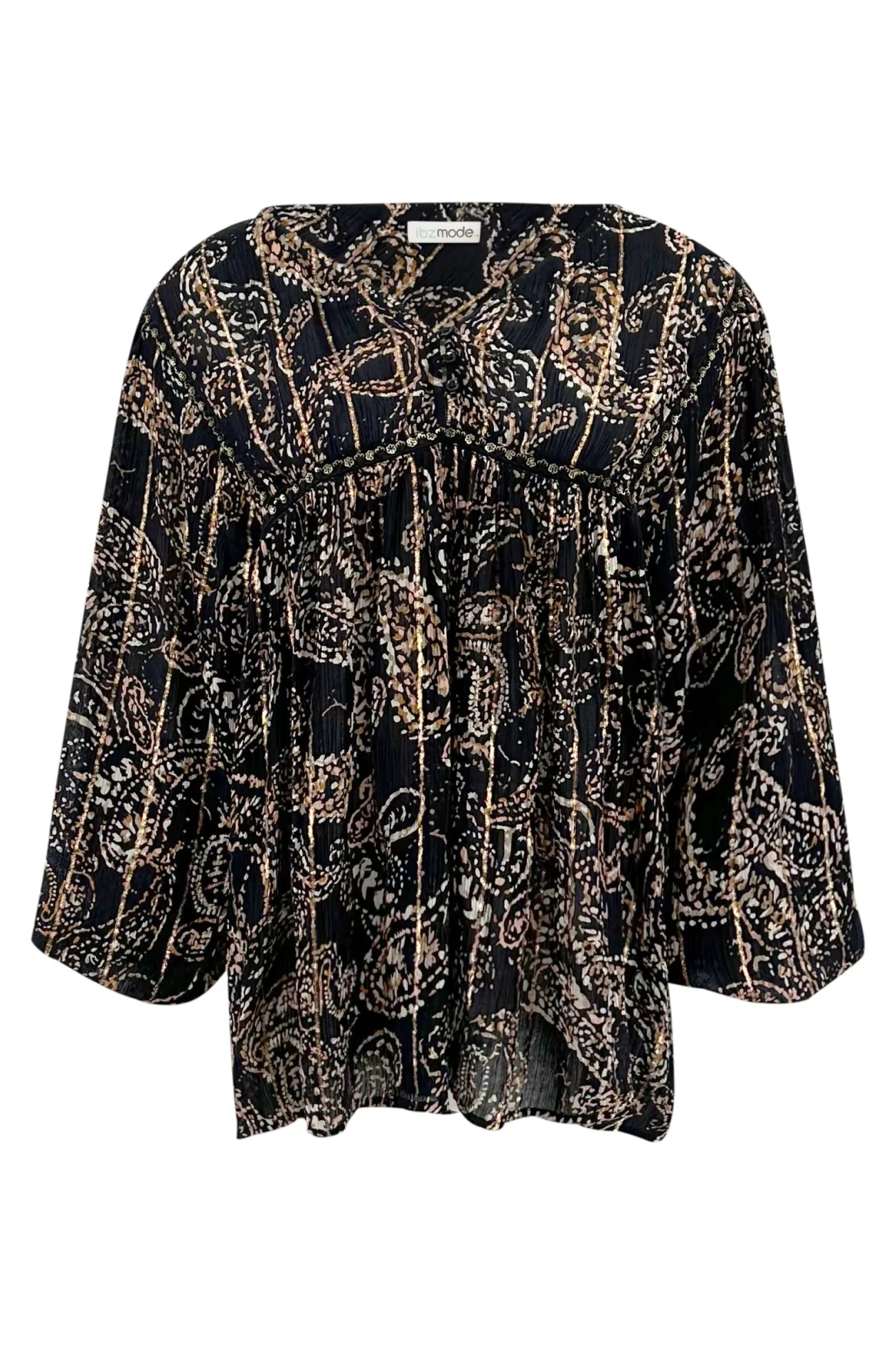 Blouse Kiki Paisley Black