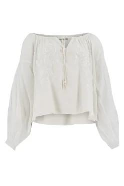 Blouse Lace Navarra Ivory