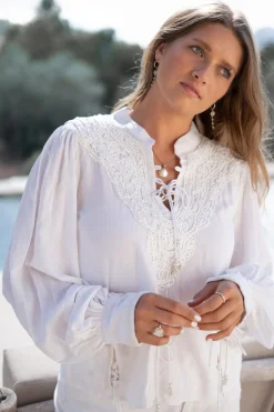 Blouse Marta Granada White