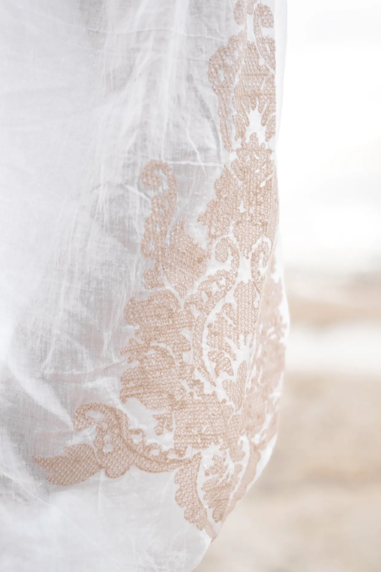 Blouse Serena Cuenca White