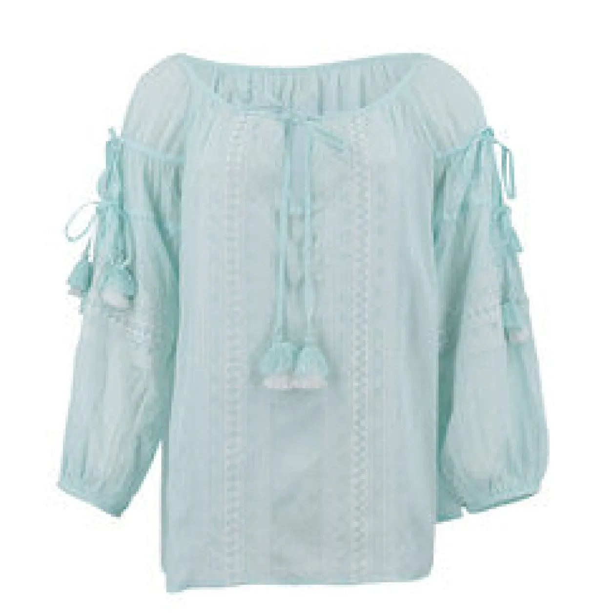 Blouse Tassel Mint