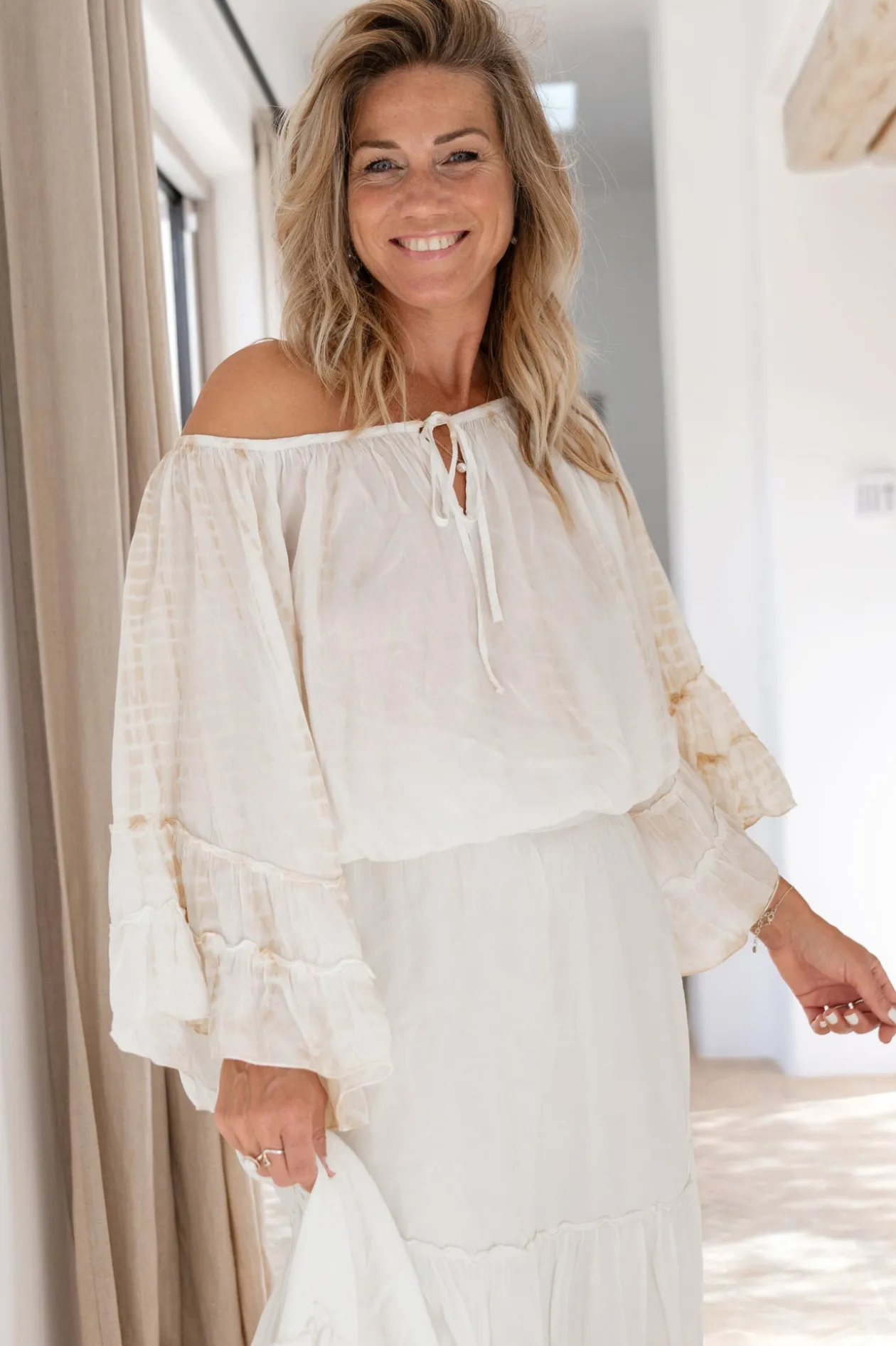 Blouse Yira Boho Powder Tye Dye
