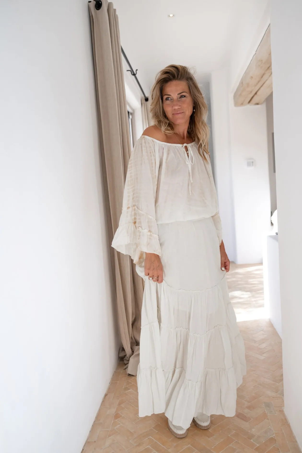 Blouse Yira Boho Powder Tye Dye