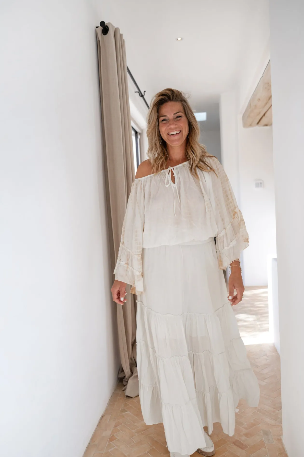 Blouse Yira Boho Powder Tye Dye