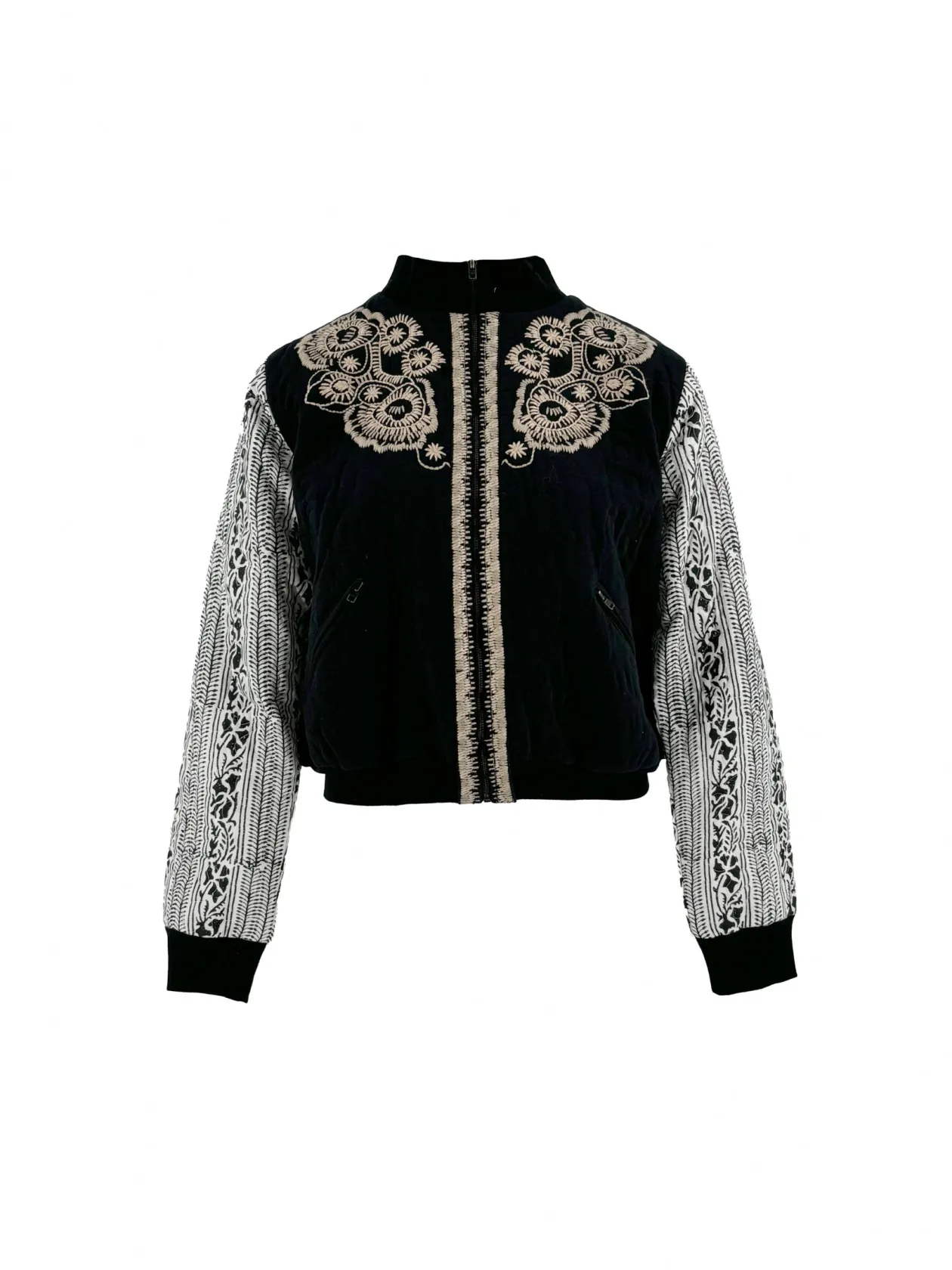 Bomber Jacket Corazon Black
