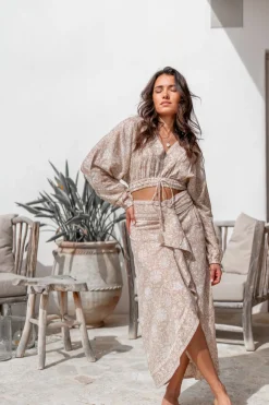 Crop Blouse Jesenia Natural
