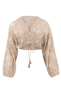Crop Blouse Jesenia Natural
