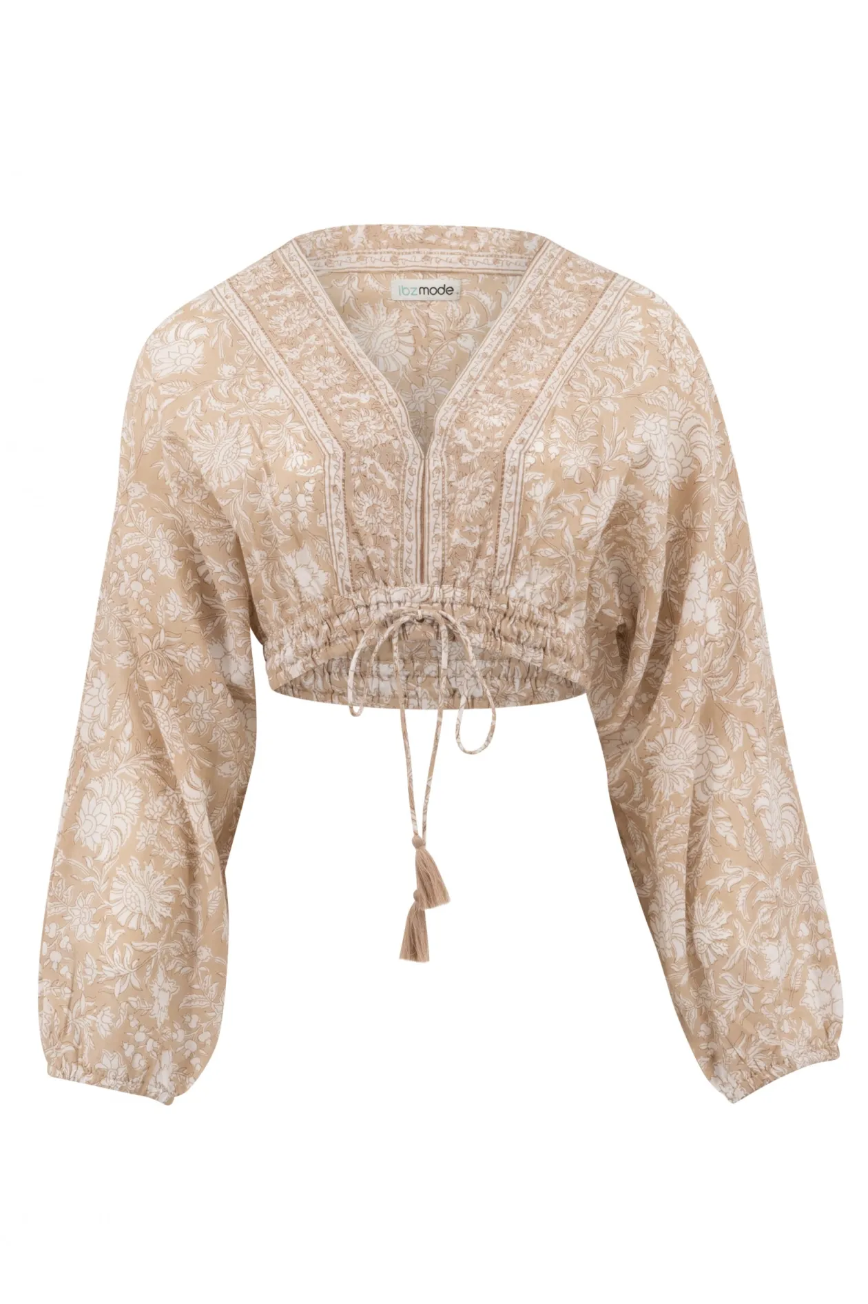 Crop Blouse Jesenia Natural