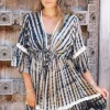De Tunic Isabella Crochet Beige