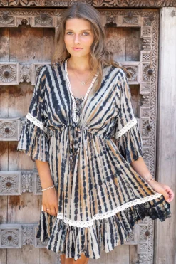 De Tunic Isabella Crochet Beige