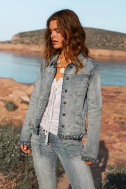 Denim Jeans - Flared - Ruffled