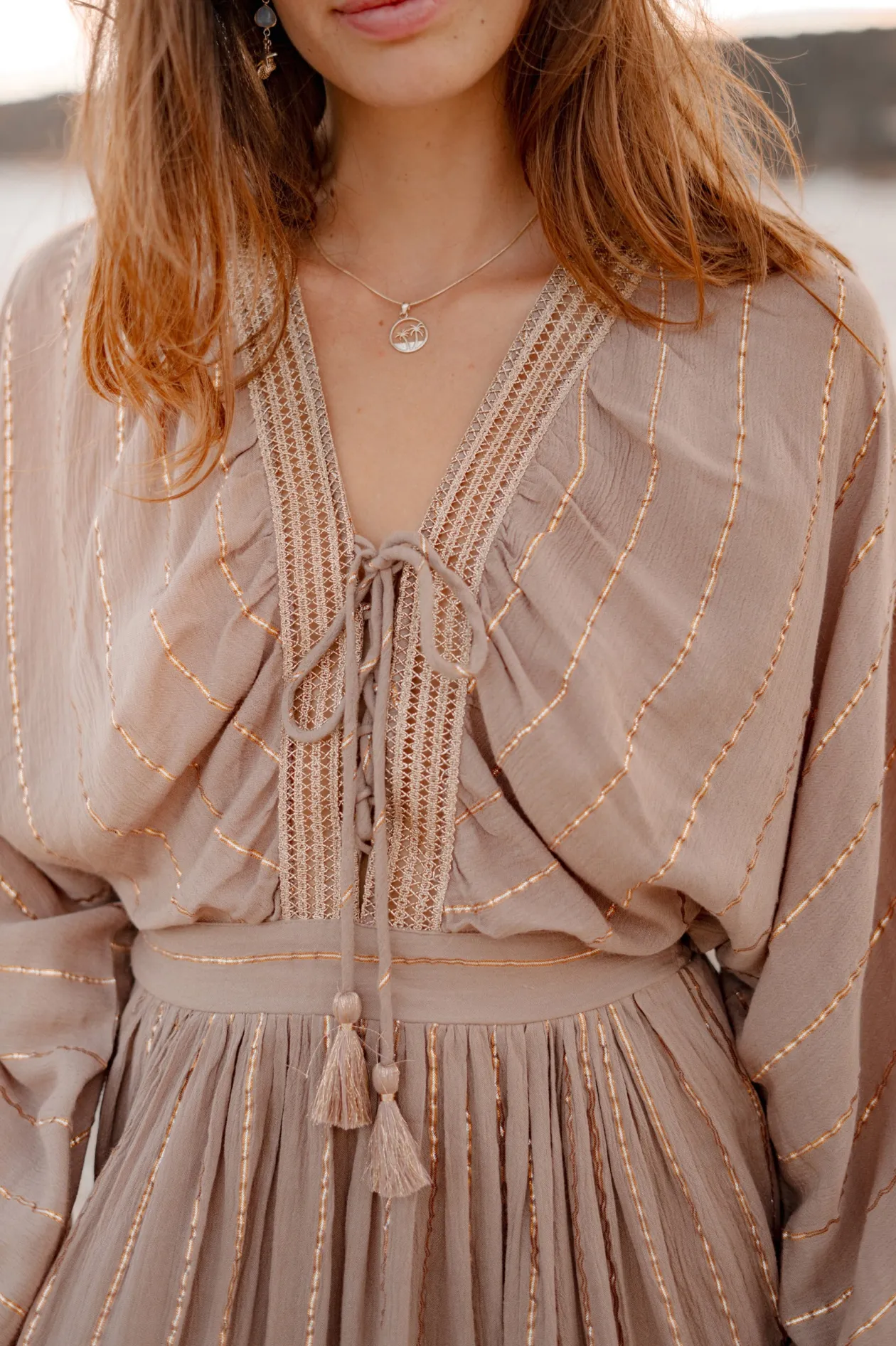 Dress Emika Light Taupe