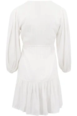Dress Eva Plain Ivory
