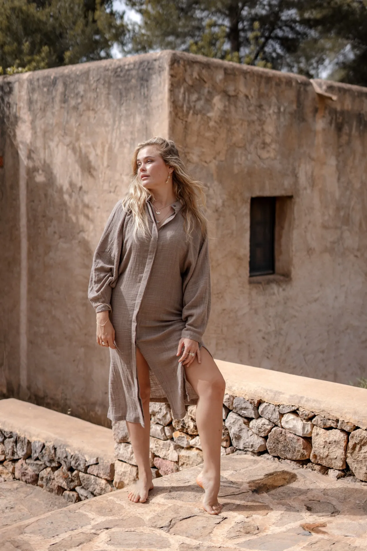 Dress Fedelia Light Taupe