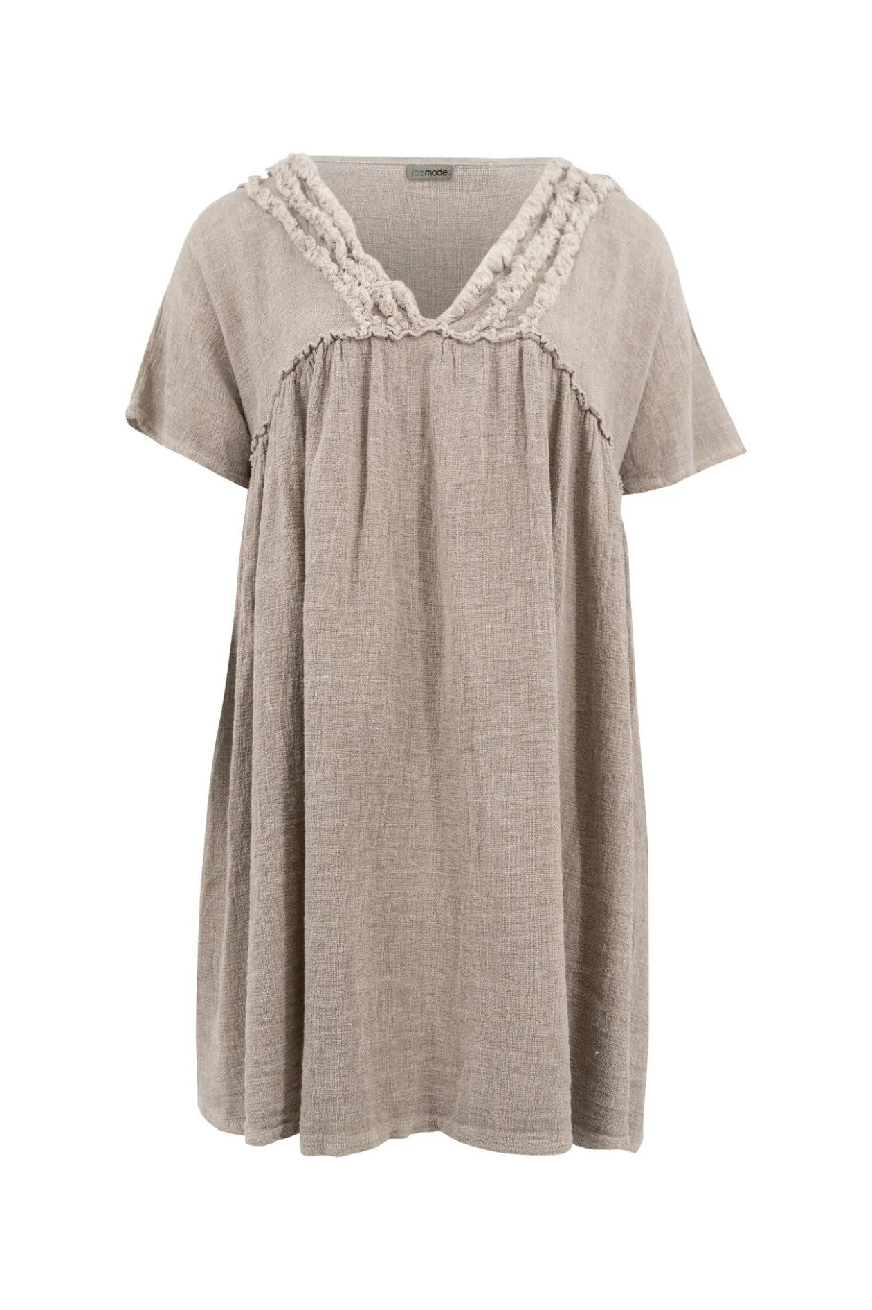 Dress Leira Light Taupe