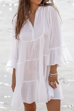 Dress Lilla White