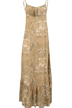 Dress Madia Barok Khaki