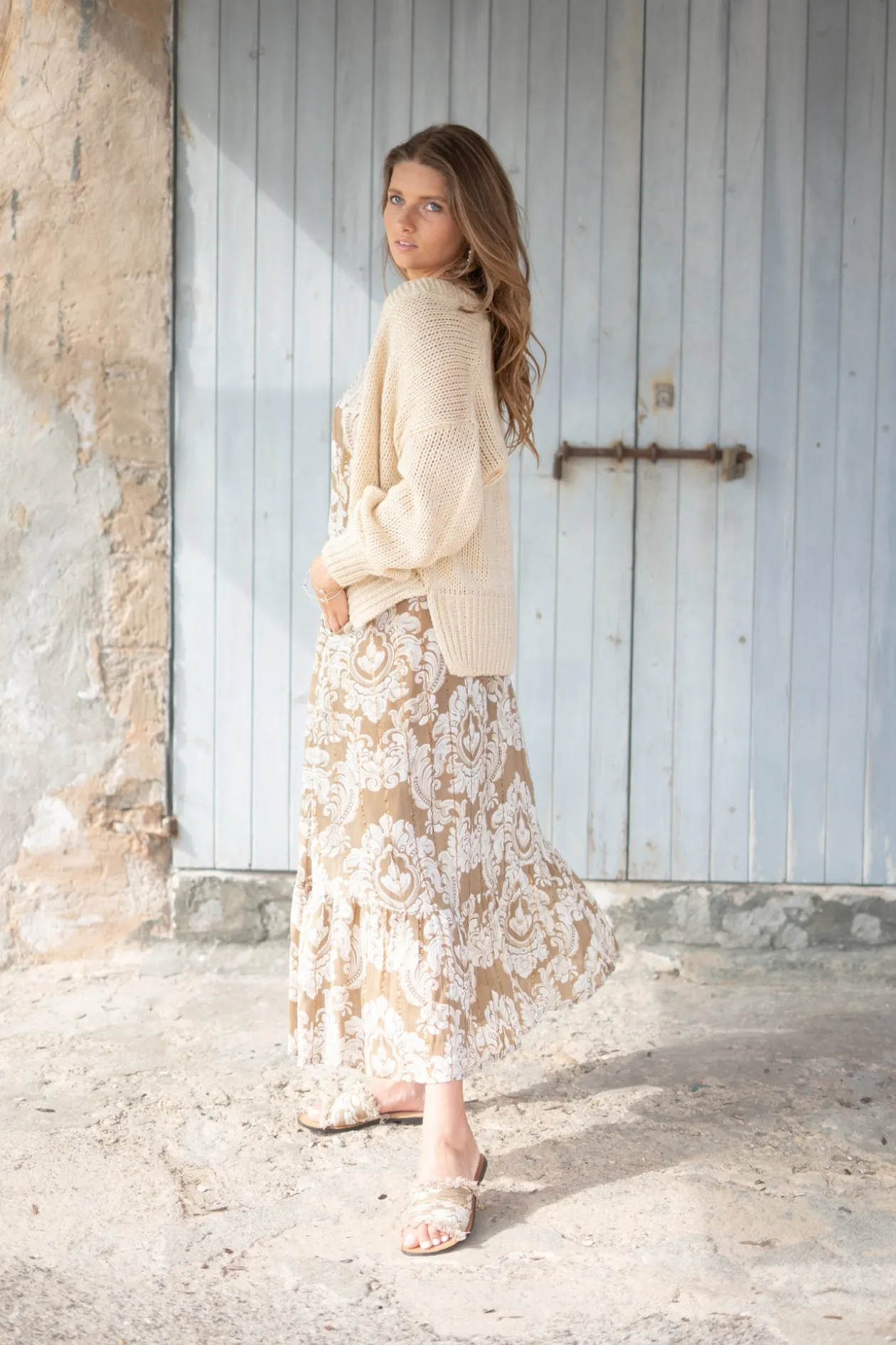Dress Madia Baroque Taupe