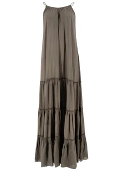 Dress Madia Boho Dark Taupe