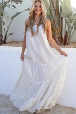 Dress Madia Boho Ecru