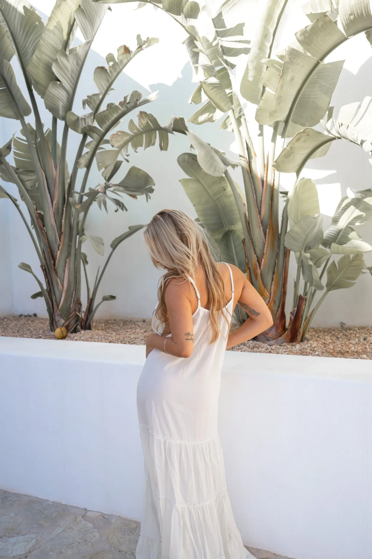 Dress Madia Boho Ecru