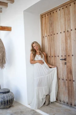 Dress Madia Boho Ecru