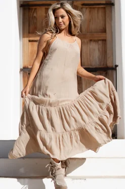 Dress Madia Boho Powder