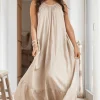 Dress Mina Taupe