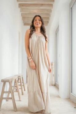 Dress Mina Taupe