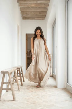 Dress Mina Taupe