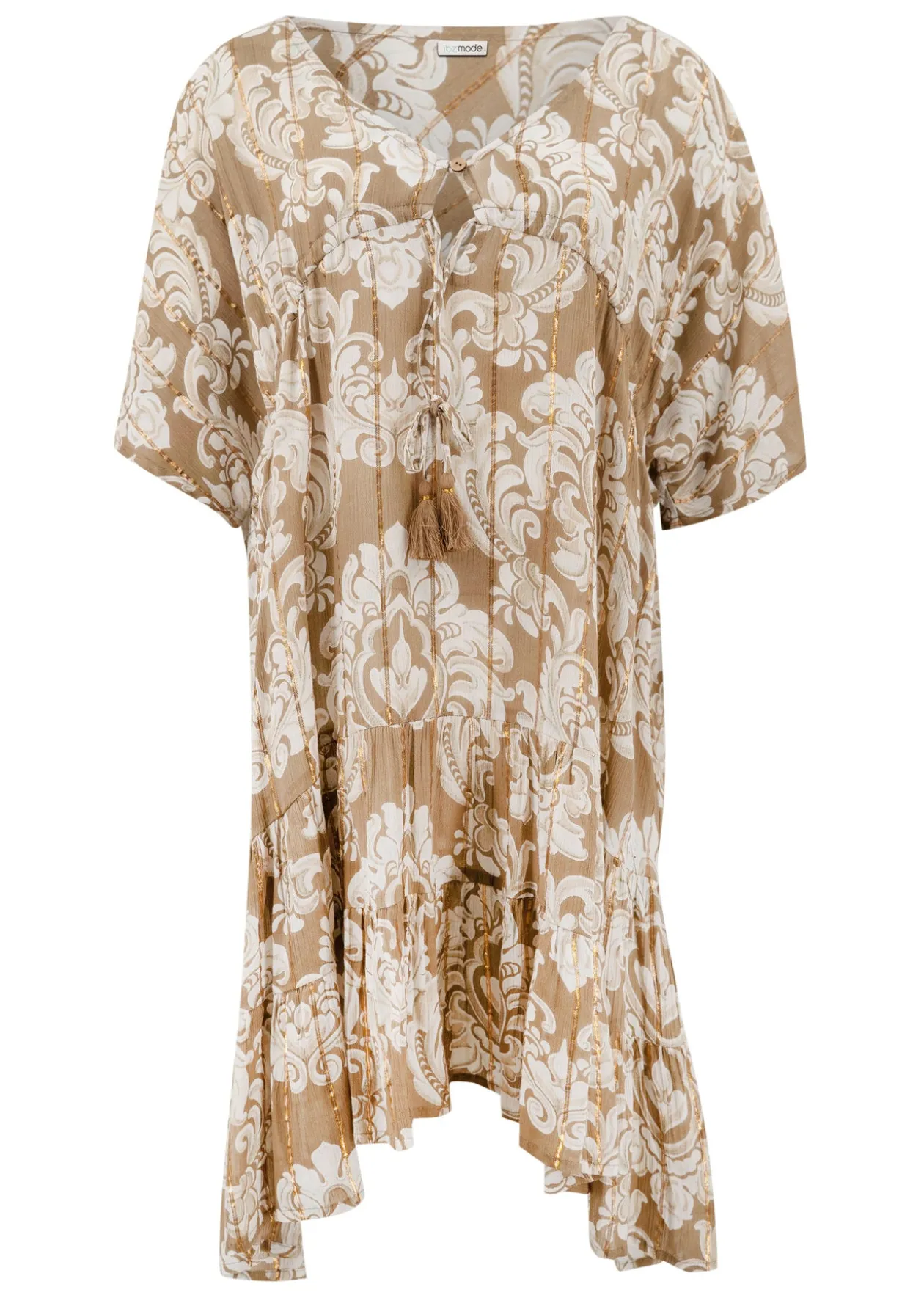 Dress Mio Baroque Taupe