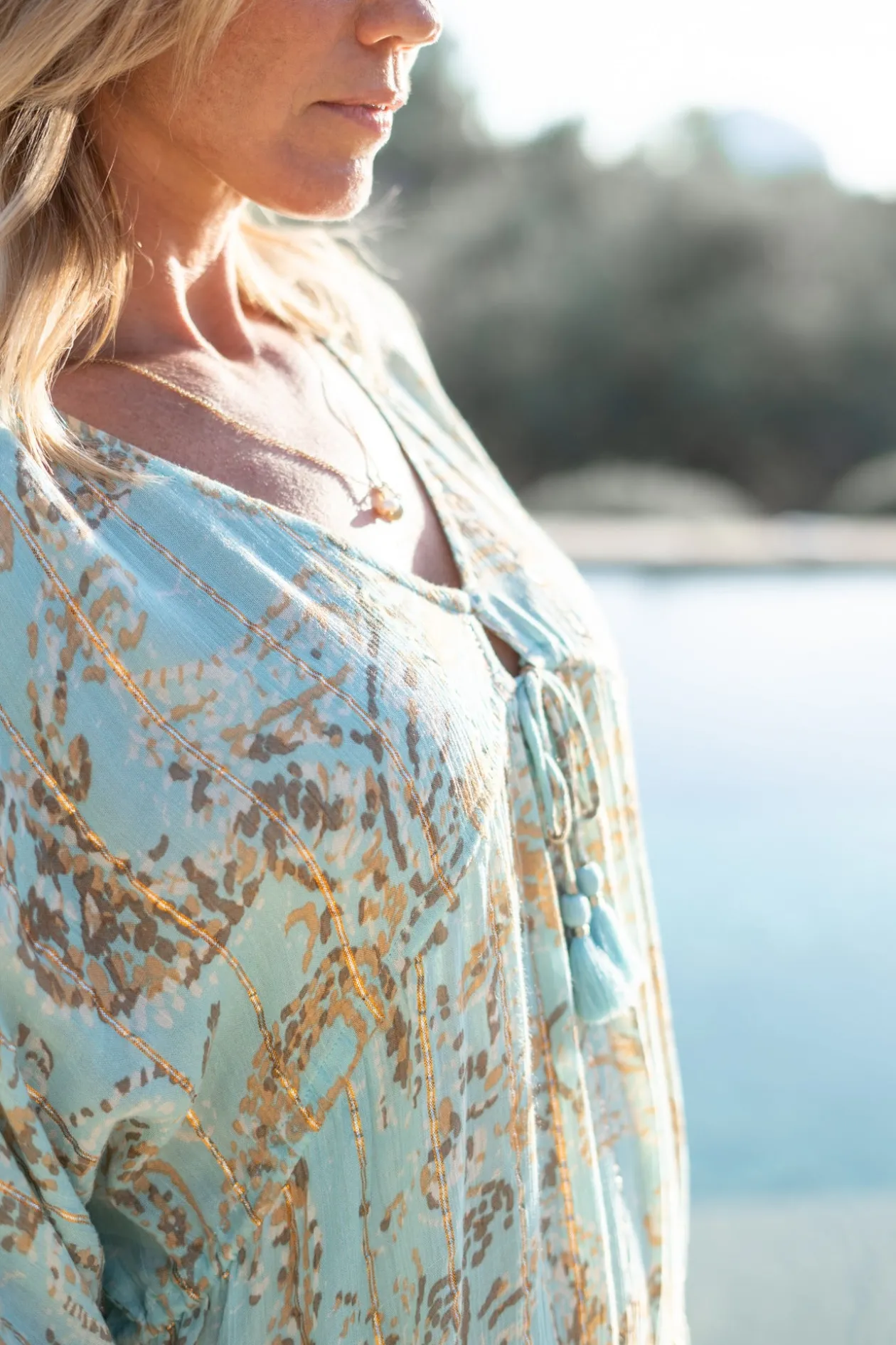 Dress Mio Paisley Mint